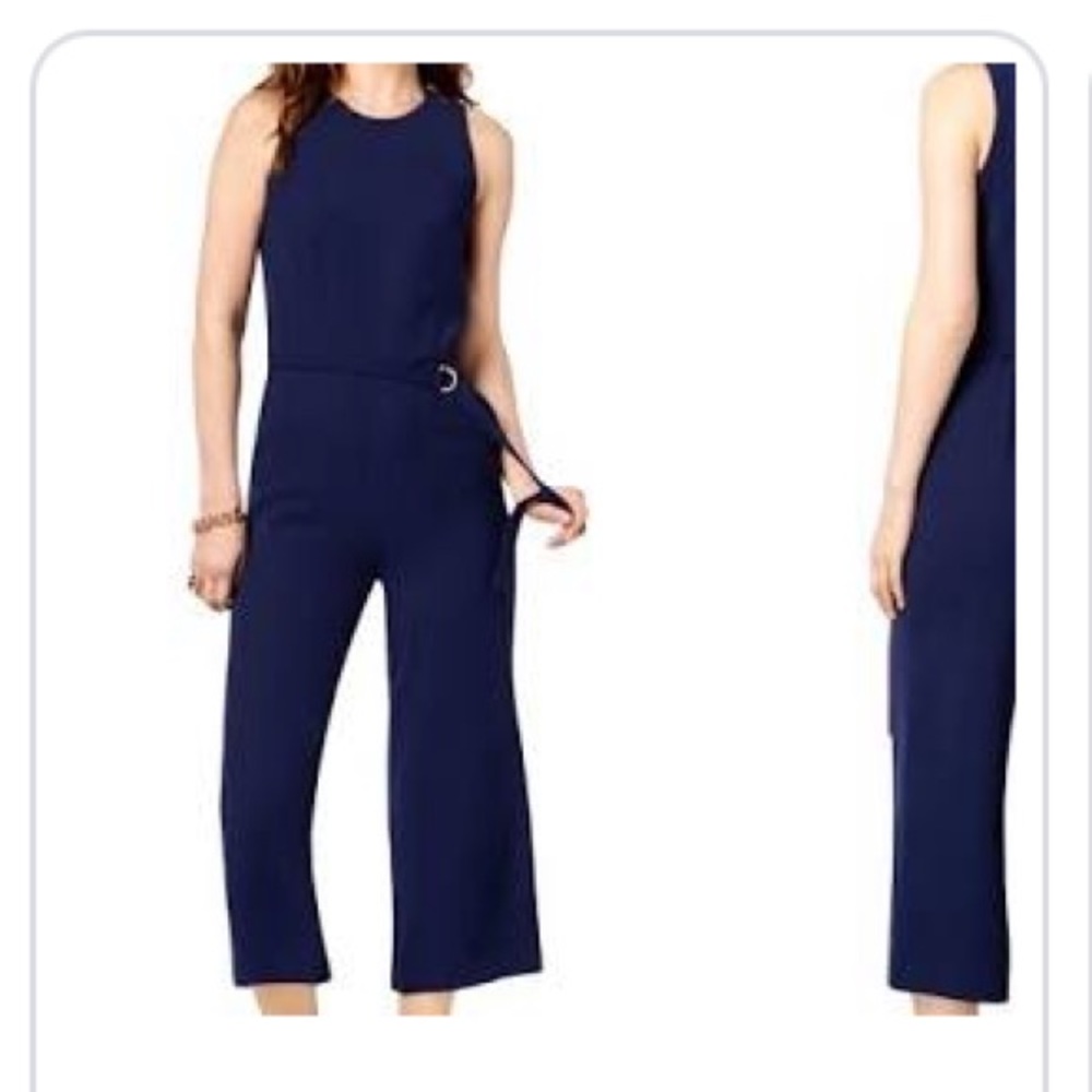 Navy blue jump suit by MKors